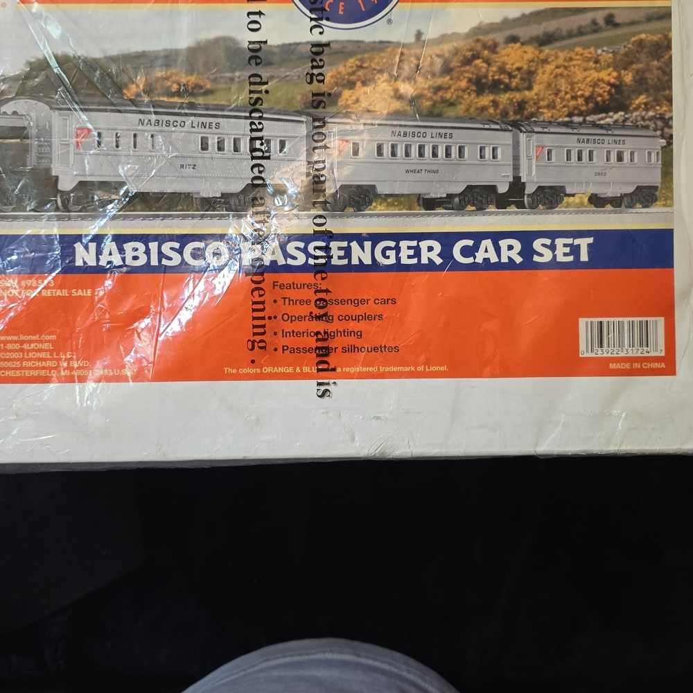 Nabisco Passenger Train Set